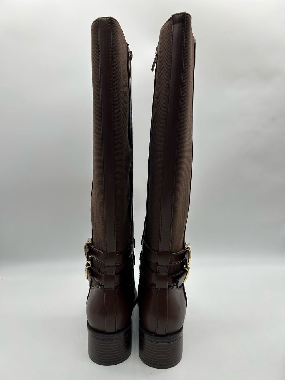 Unisa Waylee-J Brown Knee High Riding Boots Side Zipper Women’s Size 6.5M NWB - Picture 8 of 12